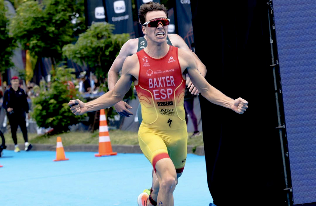 Sergio Baxter se hace con el bronce en la Copa del Mundo de Triatln